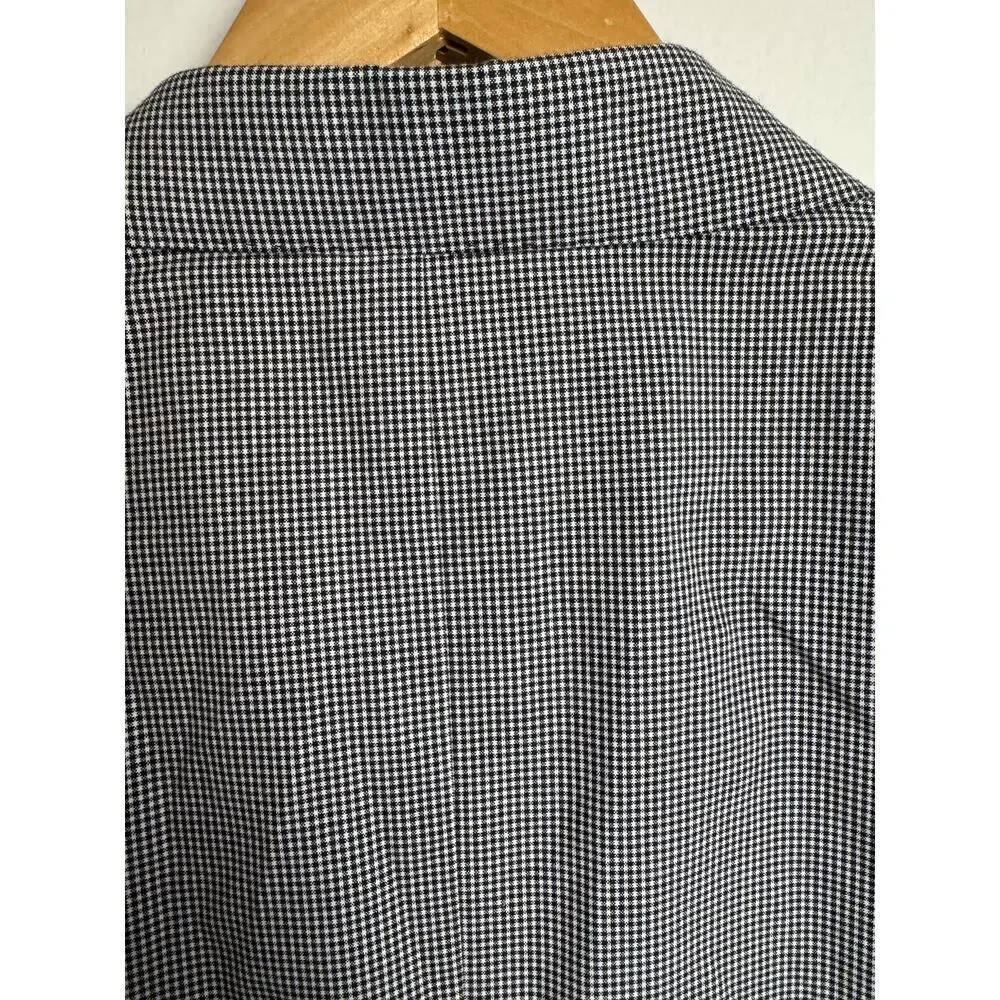 Brooks Brothers Mens Blazer Black White 38S 100% Cotton 346 Regent Sports Coat